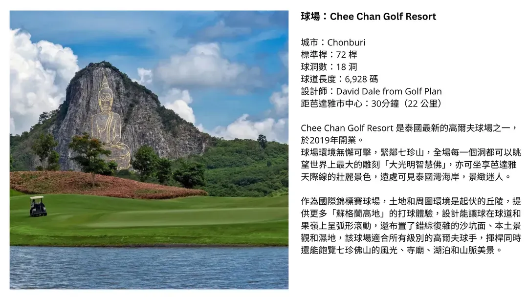 球場: Chee Chan Golf Resort