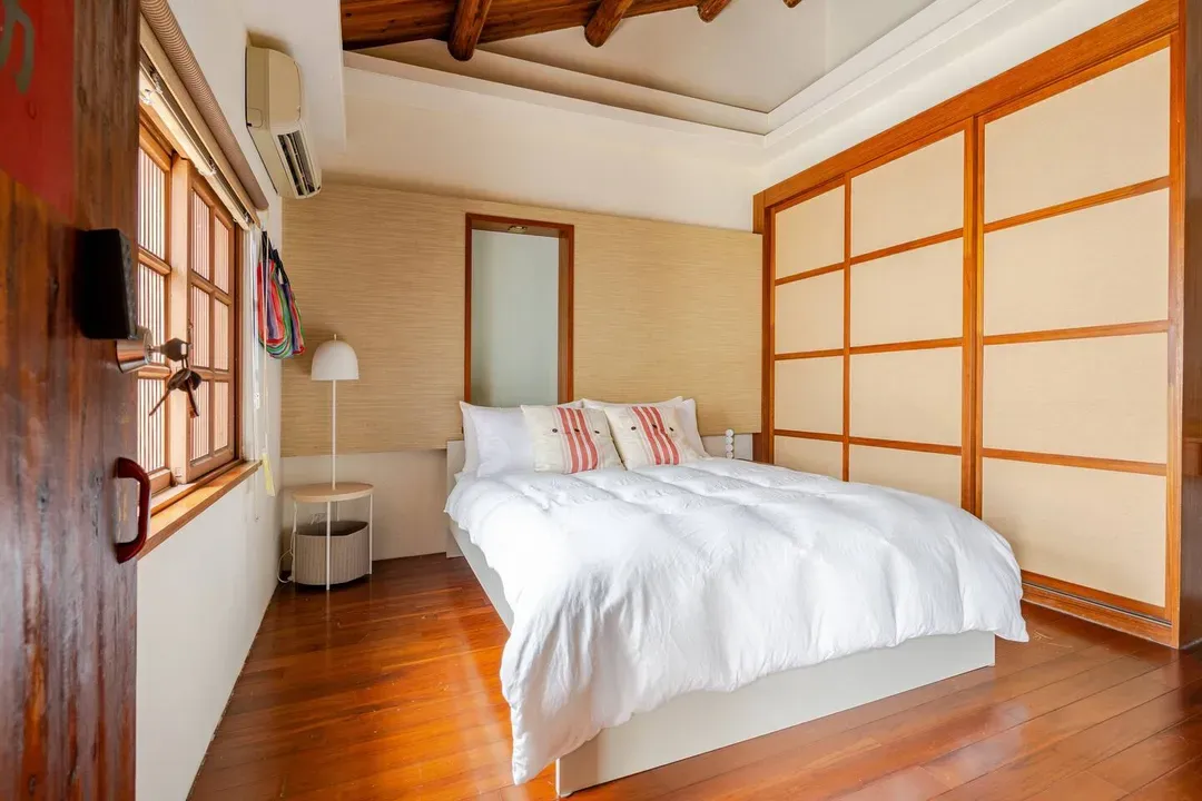 台南市-臺窩灣 Tayouan Villa 2-12人包棟 全新房間4房6衛4床2廳1廚房/台南特色民宿、位於安平老街｜Tainan Traditional House｜FortZeelandia