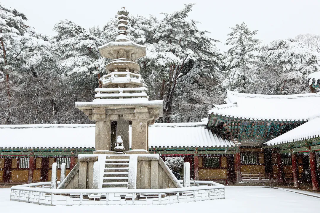 佛國寺-冬景