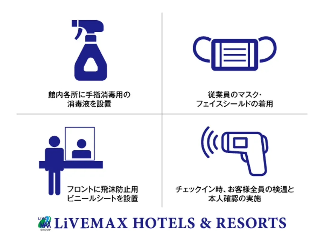 仙台廣瀨通LiVEMAX飯店｜近廣瀨通/仙台站步行6分