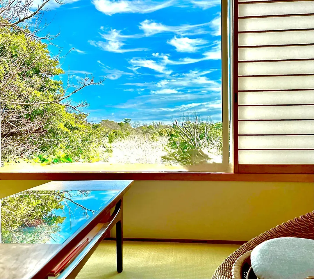 Cozy Villa ★Natural hot spring ★Stunning view of the suspension bridge ★Terrace BBQ