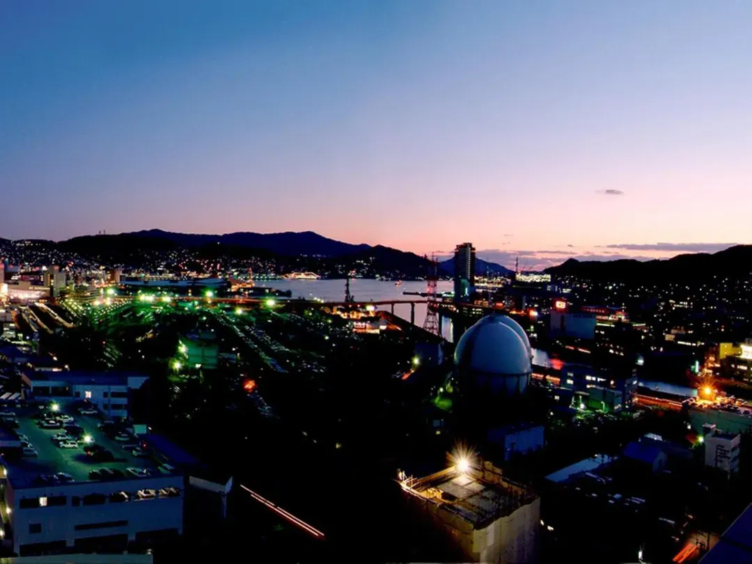The Global View長崎｜近稲佐山夜景/寶町站步行2分/檜木風呂