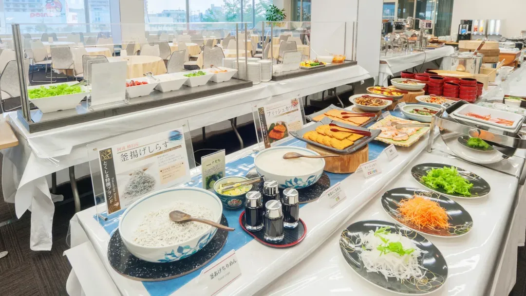 德島格蘭維羅飯店｜阿波富田站徒歩9分/德島城跡開車6分