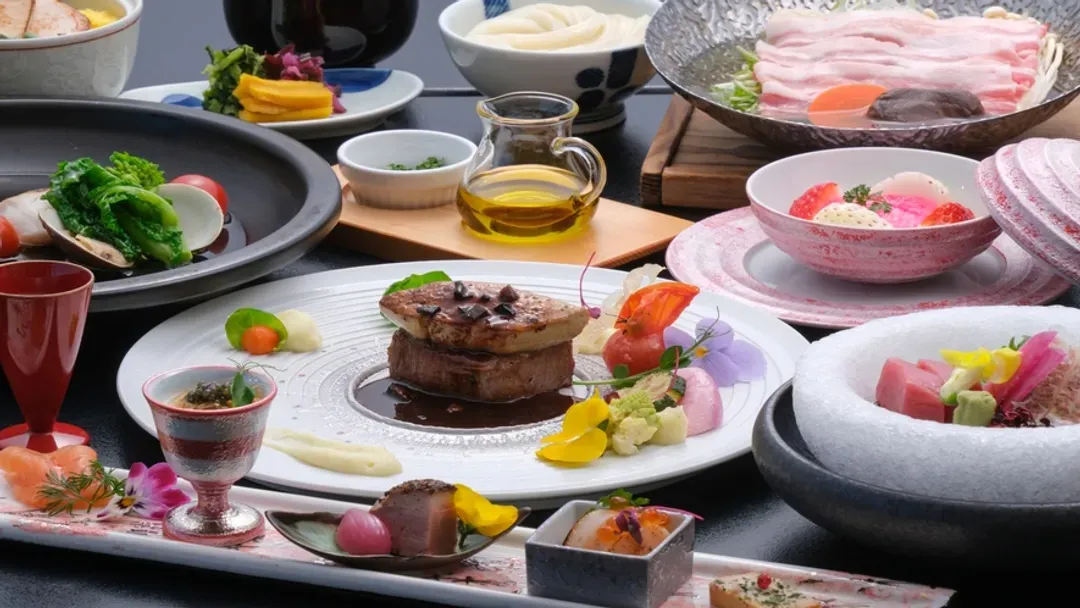 夕凪之湯 花樹海飯店｜昭和町站開車5分/高松城址開車15分/高松站免費接送