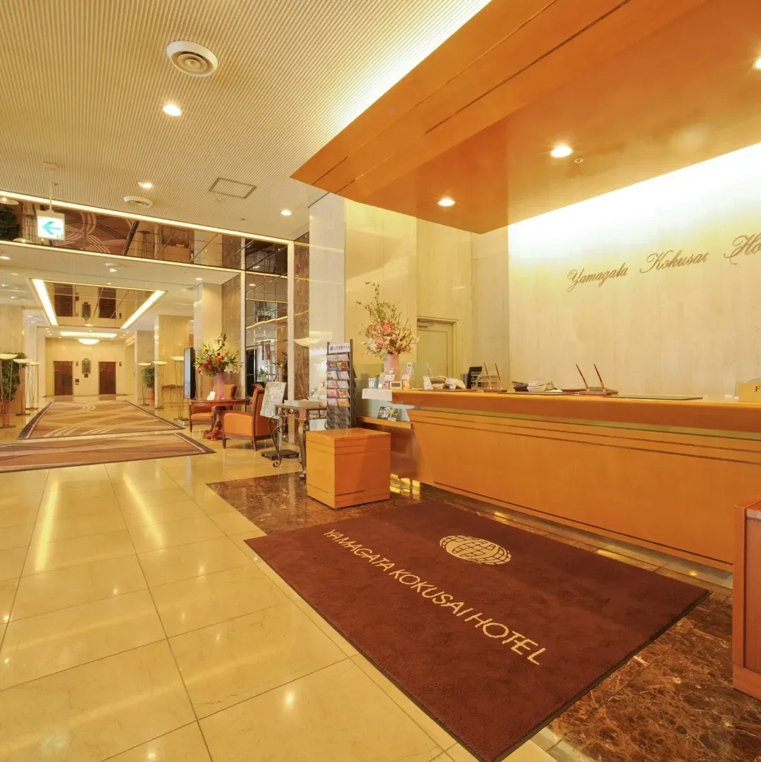 山形国际饭店｜JR山形站步行8分/山形城迹开车9分/诹访神社步行11分