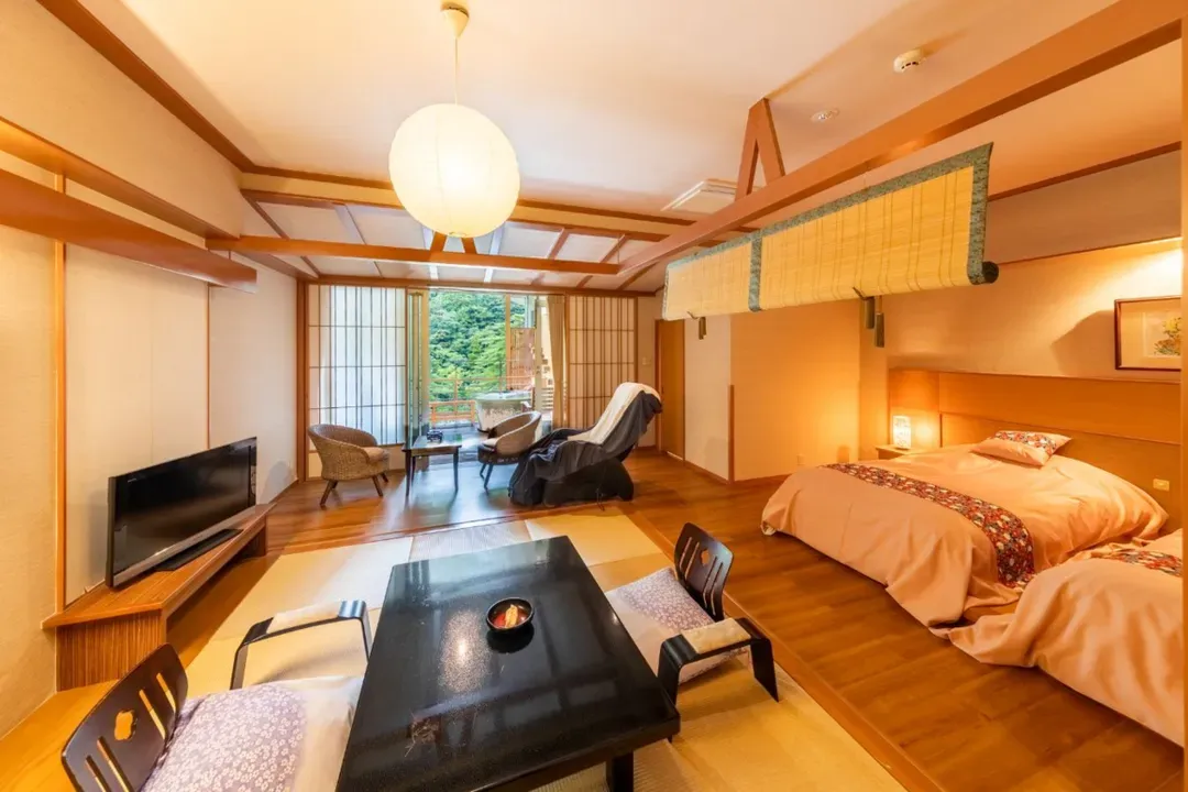 鬼怒川温泉花之宿松屋旅馆｜鬼怒川温泉站徒步3分/大浴场/日光东照宫开车30分