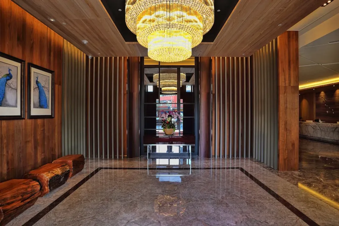 Interior entrance