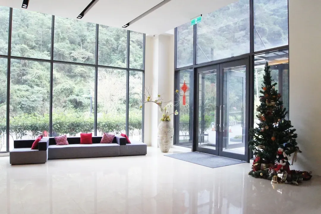 Interior entrance