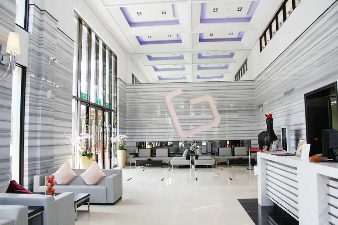 Lobby sitting area
