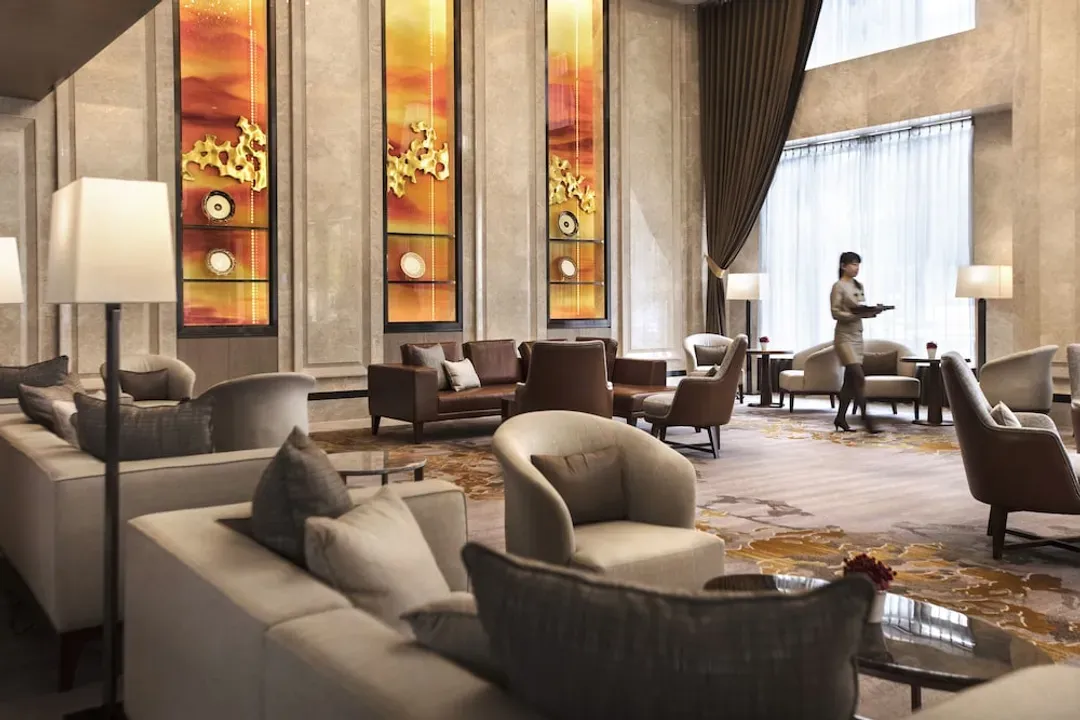 Lobby sitting area