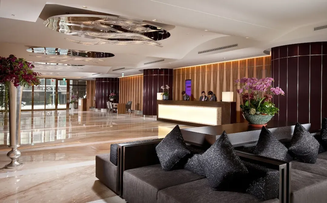 Lobby sitting area