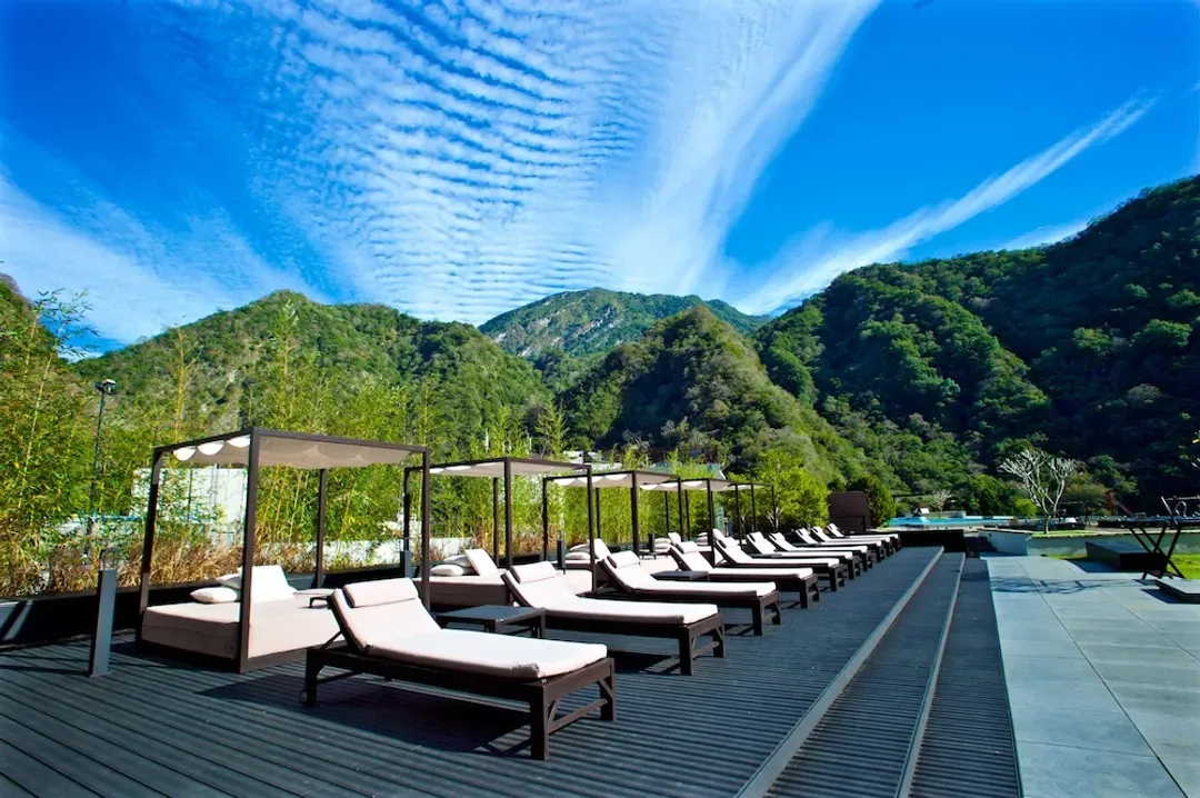 Rooftop pool