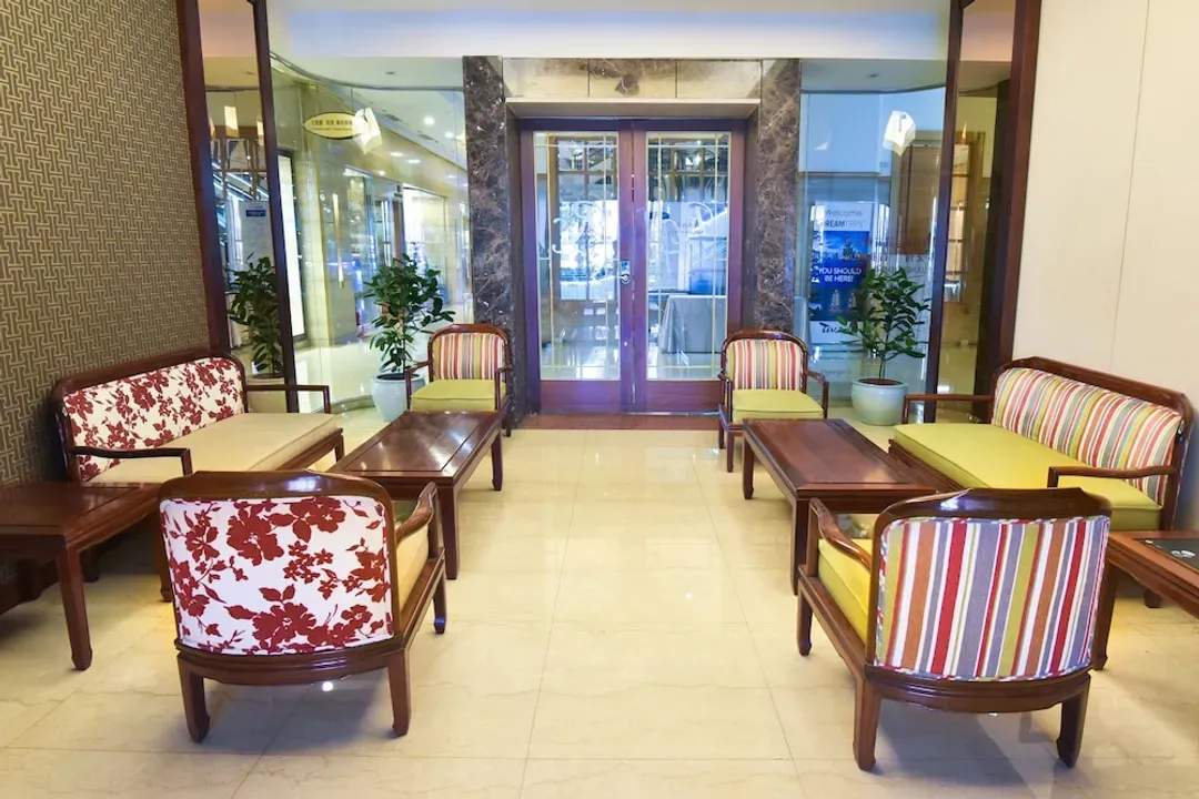 Lobby sitting area