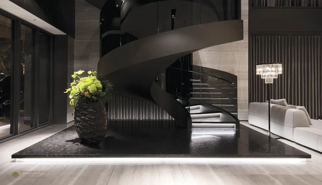 Interior entrance