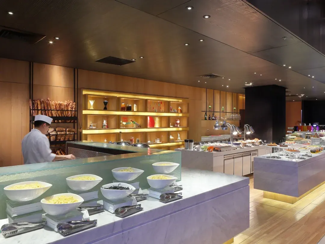 Breakfast area