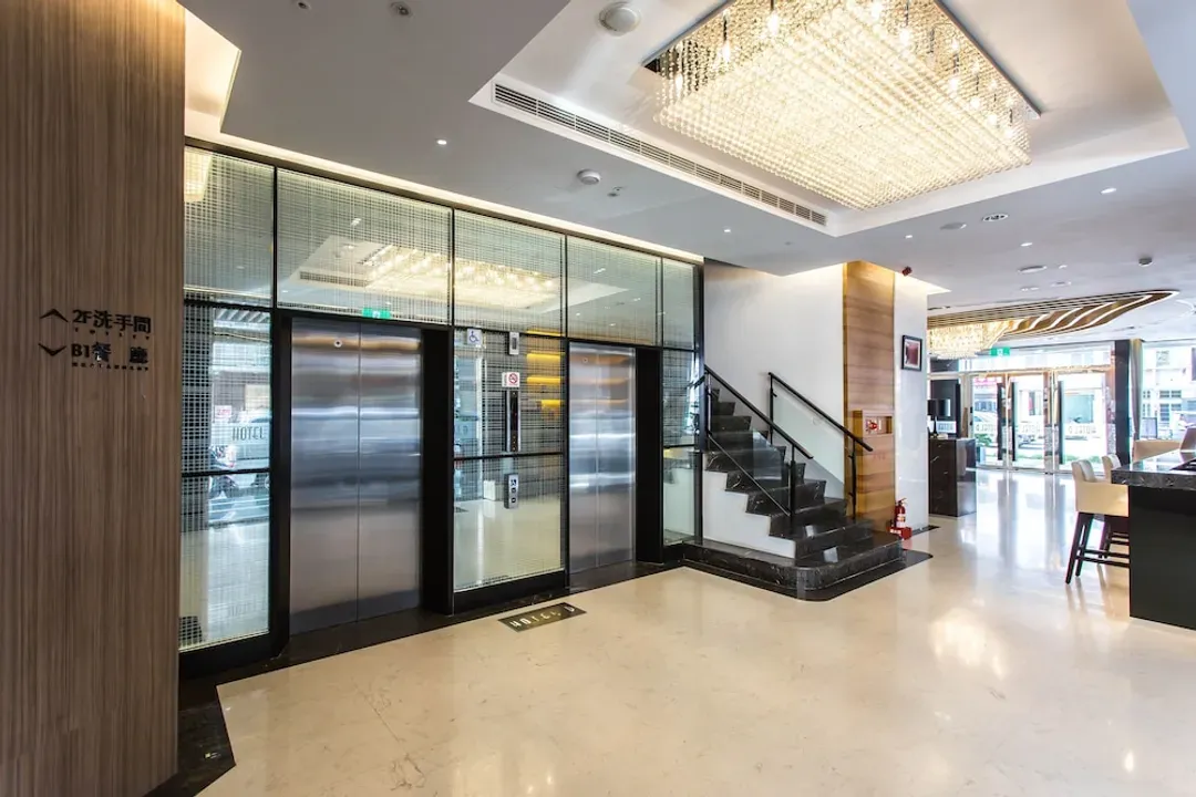Interior entrance