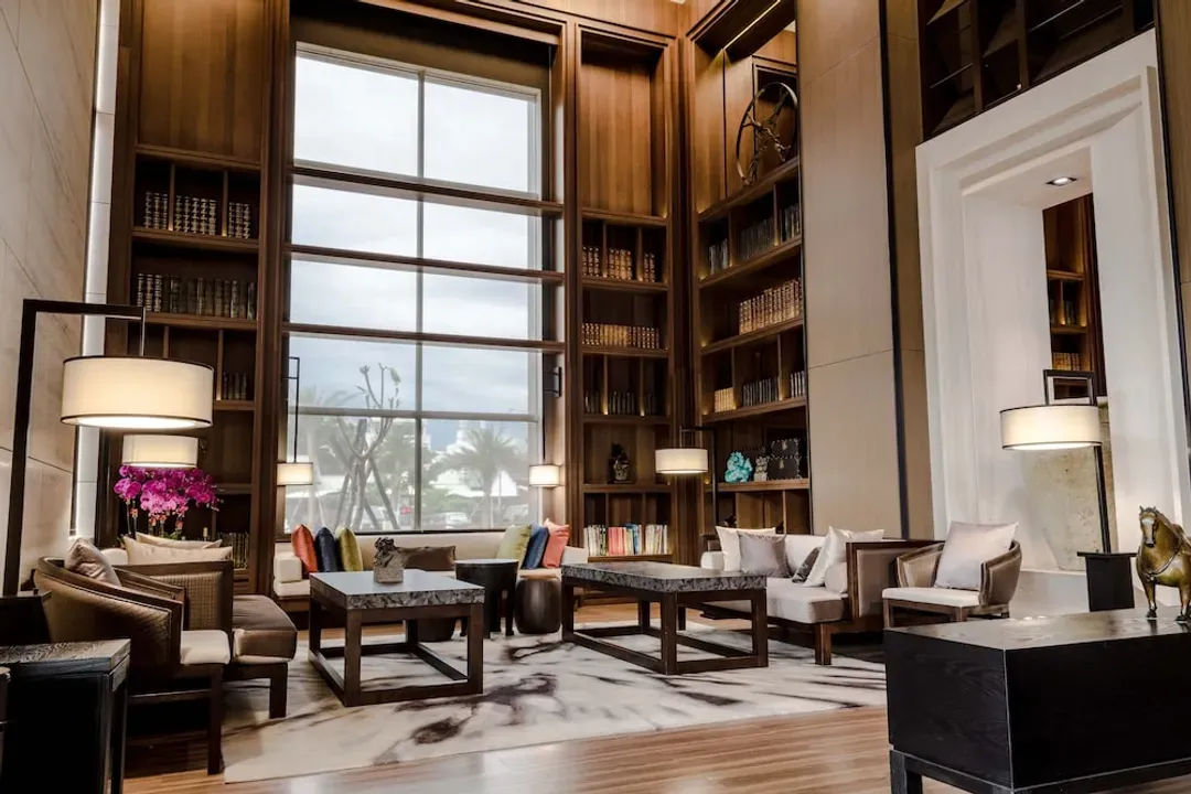 Lobby sitting area