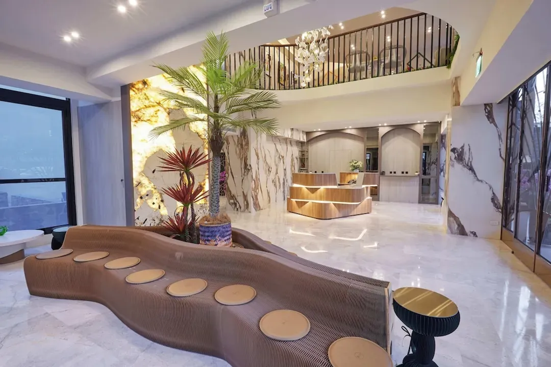 Lobby sitting area