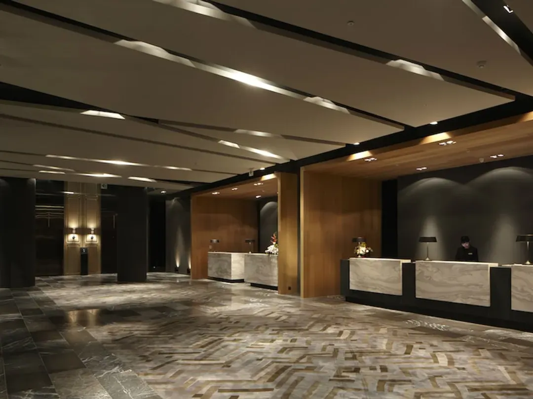 Interior entrance