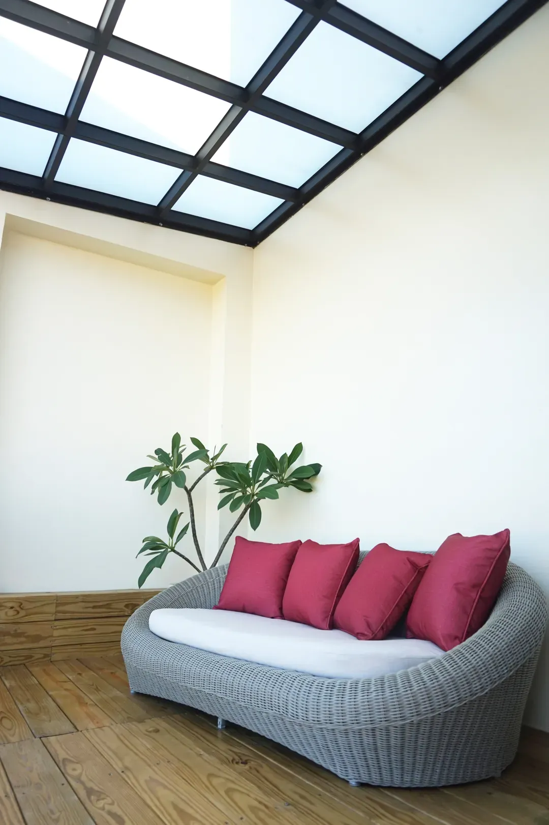 Double yolk egg living space