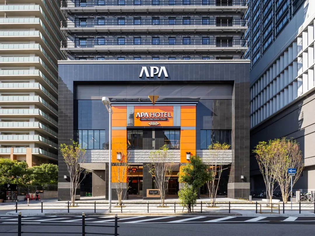 【全新设计，大阪必住推荐】大阪难波站前塔APA饭店＆度假村｜JR难波站步行1分/桑拿