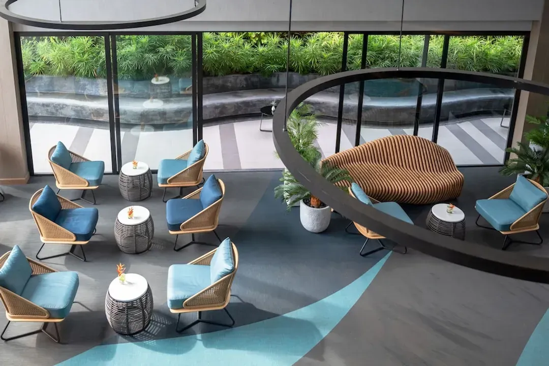 Lobby sitting area
