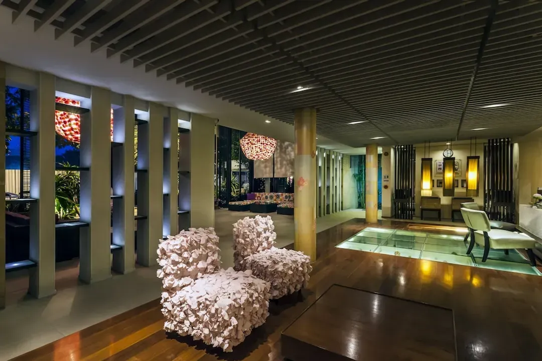 Lobby sitting area