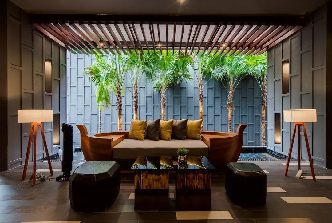Lobby sitting area