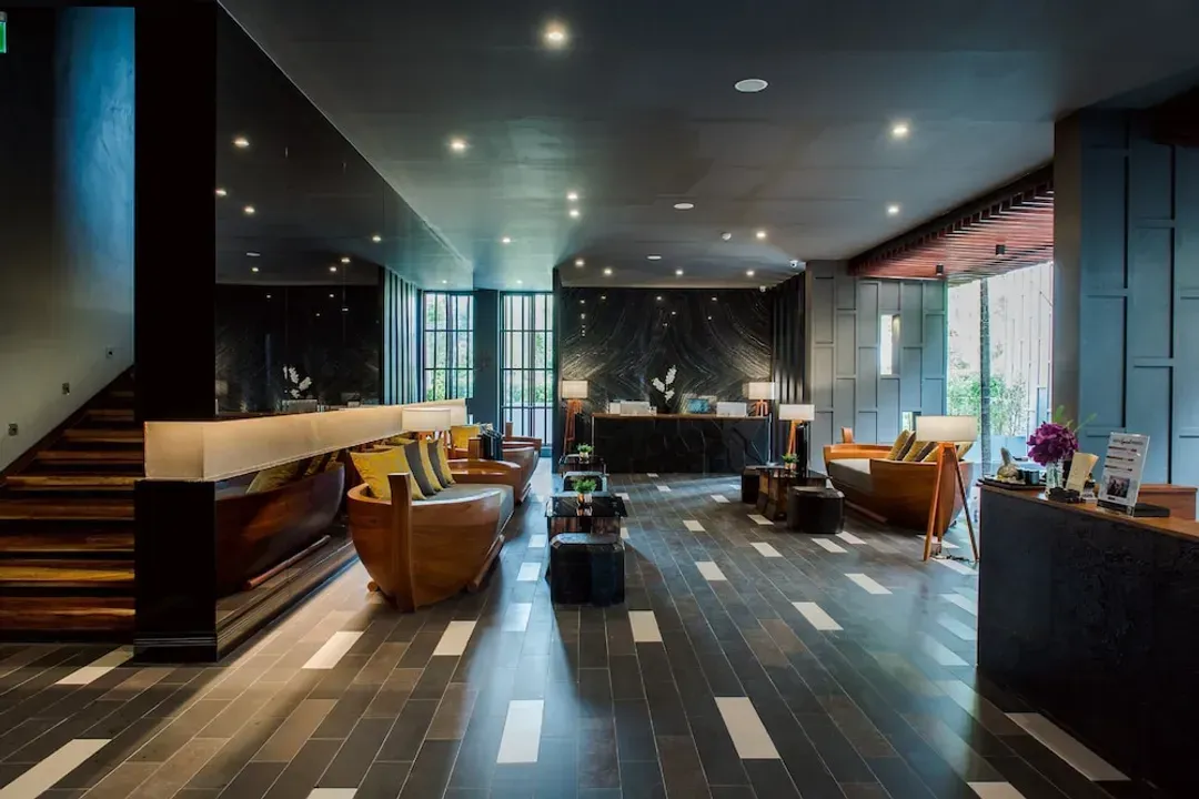 Lobby sitting area