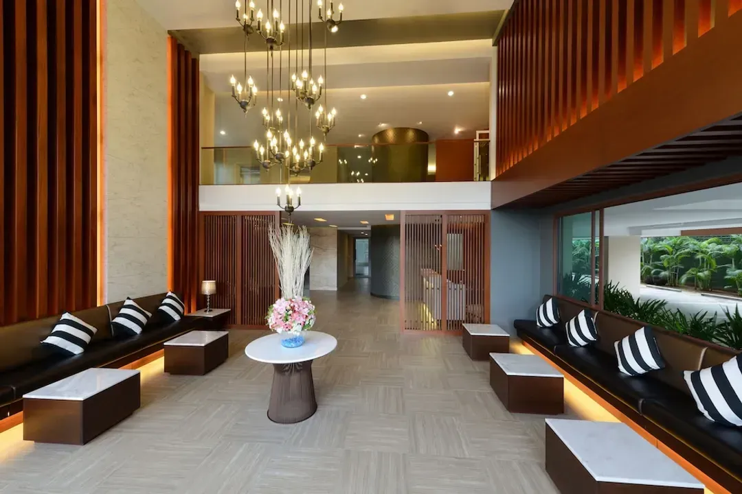 Lobby sitting area