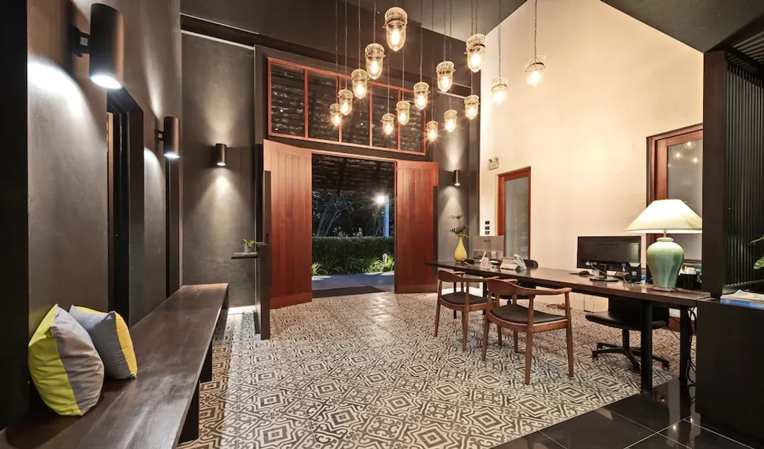Lobby sitting area