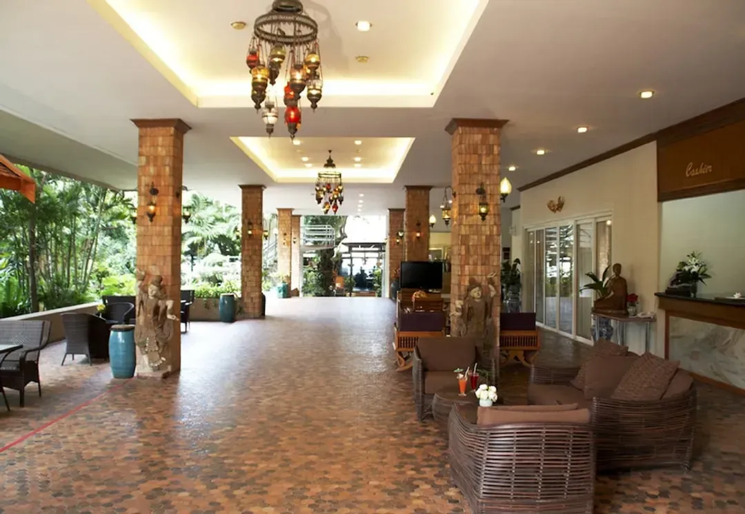 Lobby sitting area