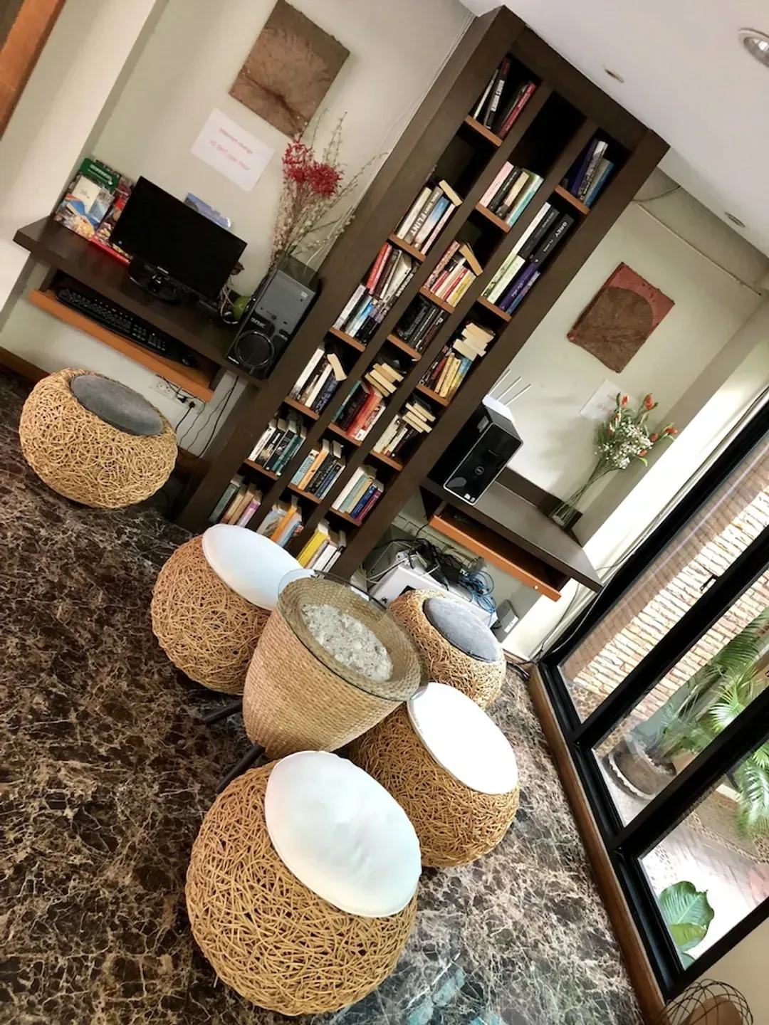 Lobby sitting area