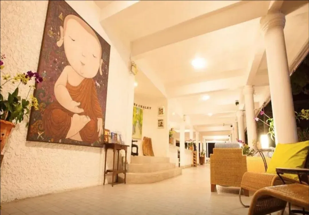 Interior entrance