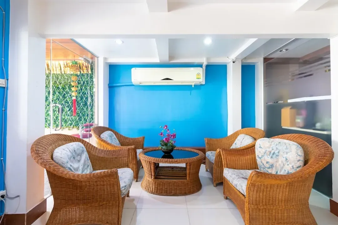 Lobby sitting area