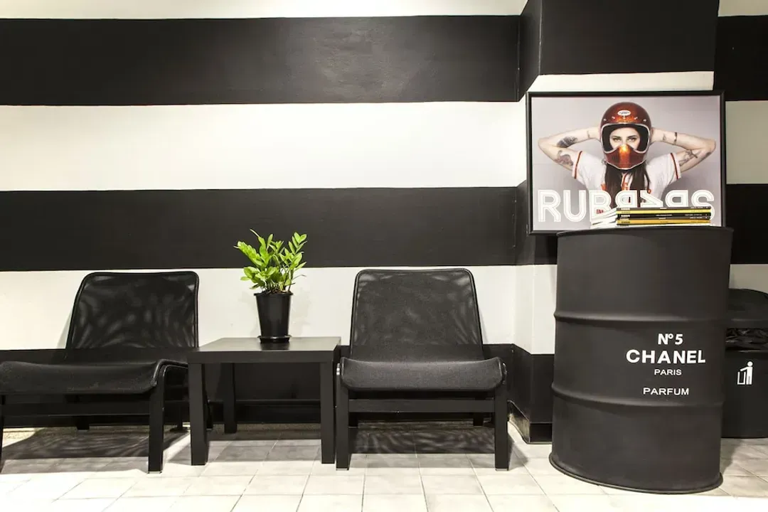 Lobby sitting area