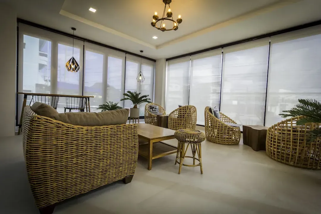 Lobby sitting area