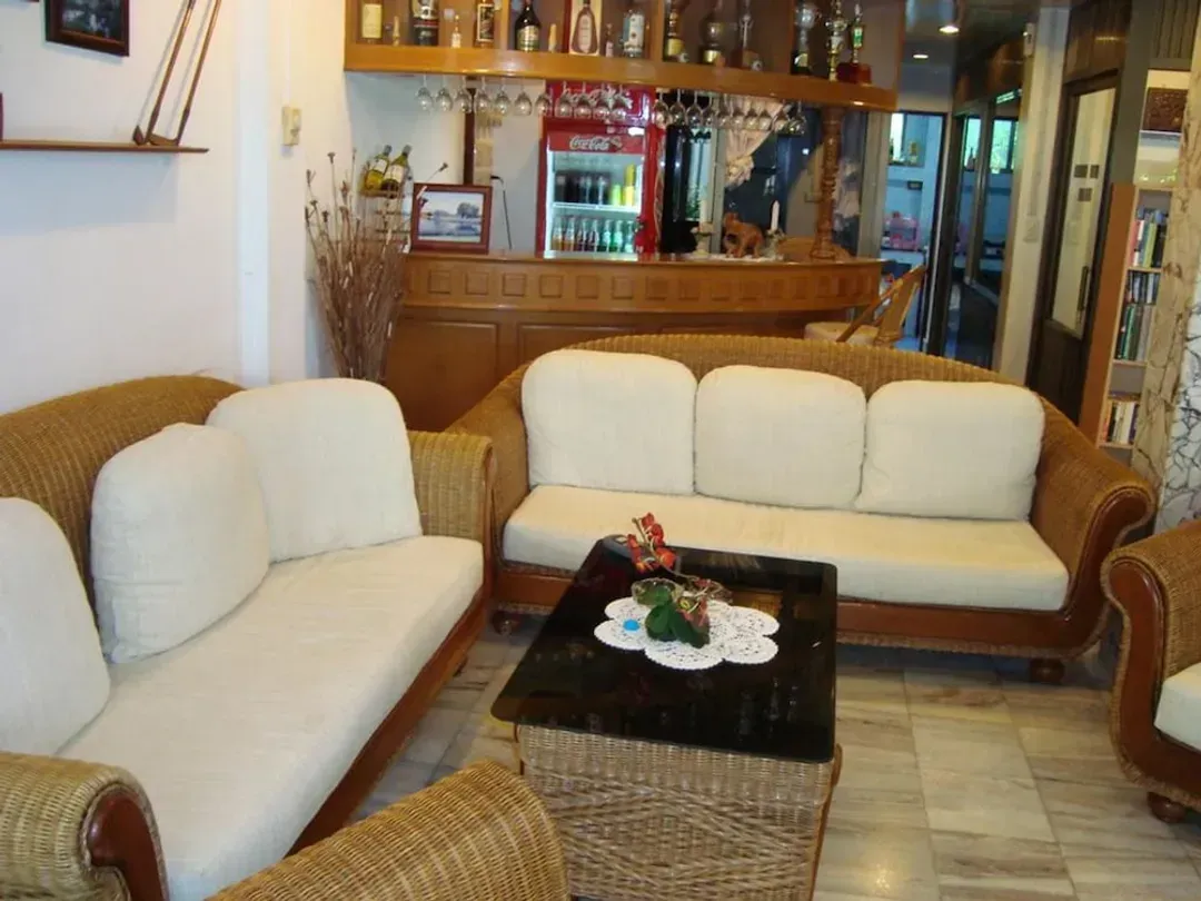 Lobby sitting area