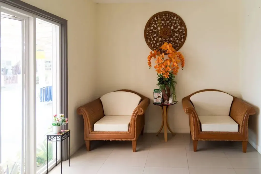 Lobby sitting area