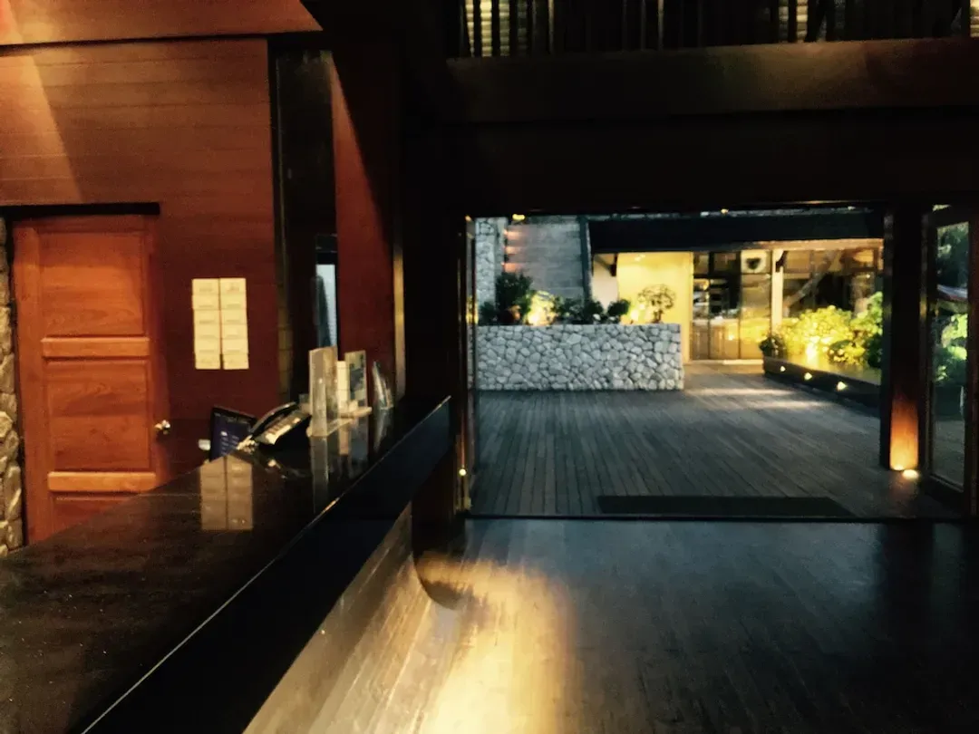 Interior entrance