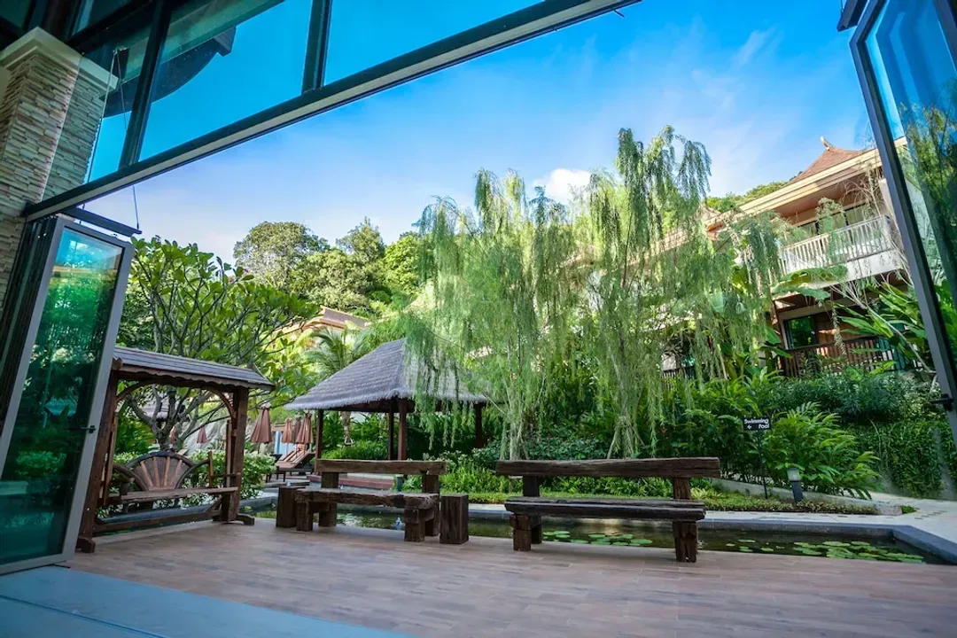 Lobby sitting area