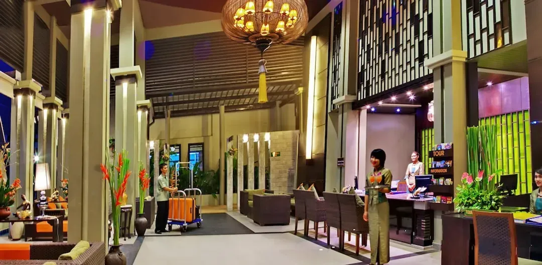 Interior entrance