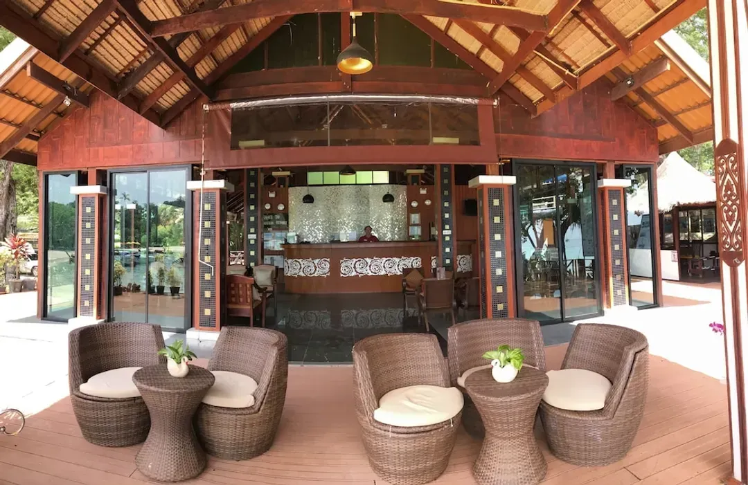 Lobby sitting area