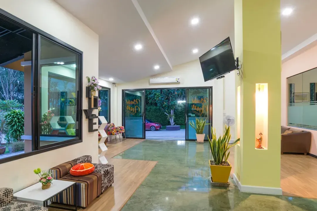 Lobby sitting area