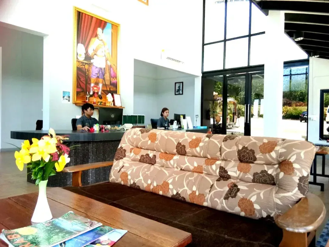 Lobby sitting area