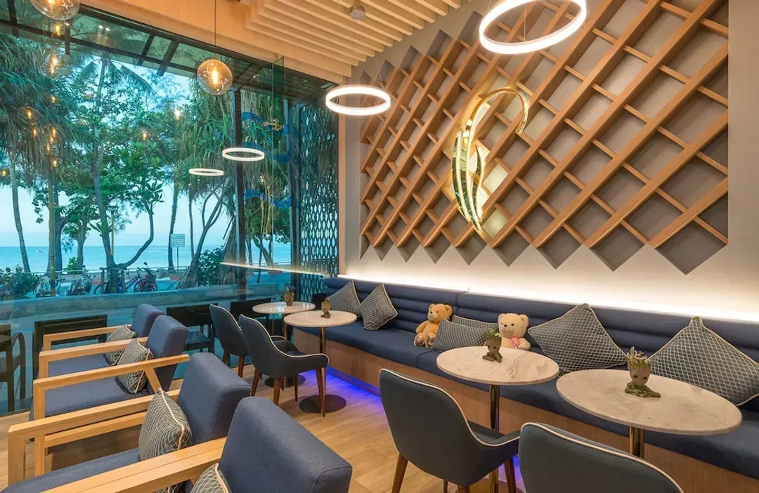 Lobby sitting area