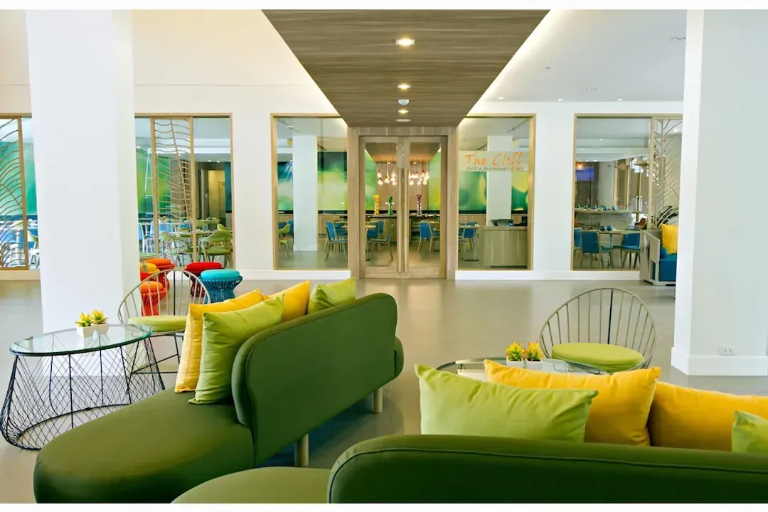 Lobby sitting area
