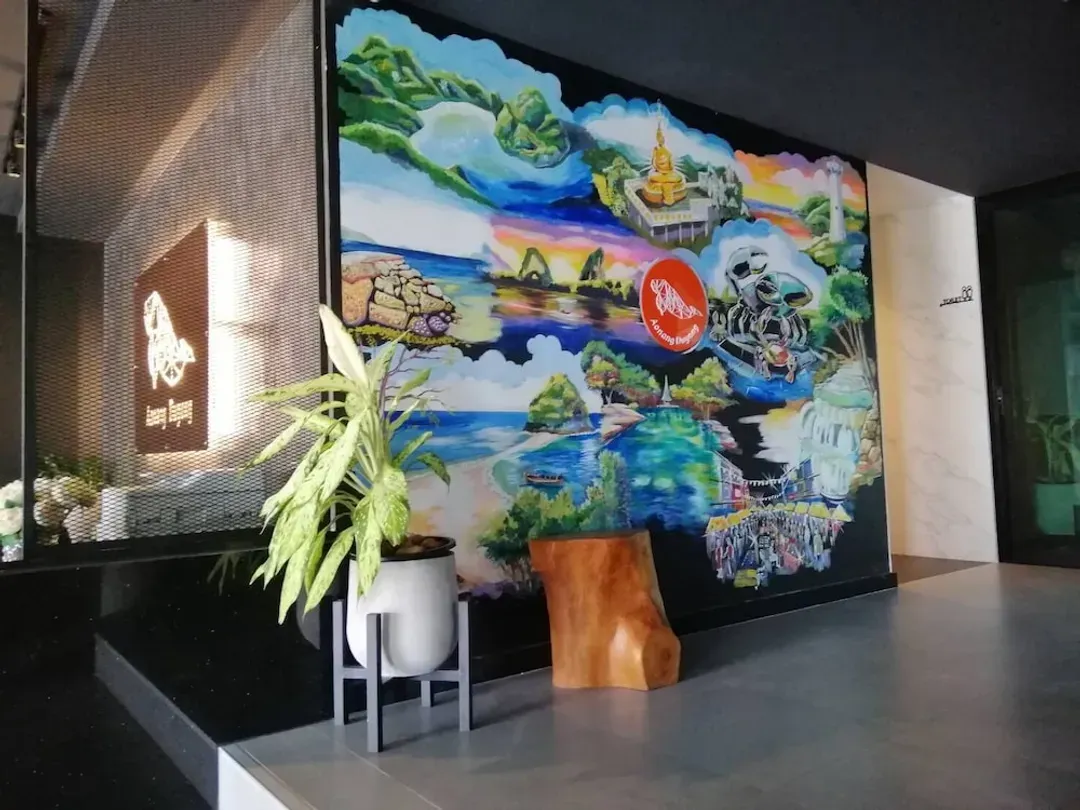 Interior entrance