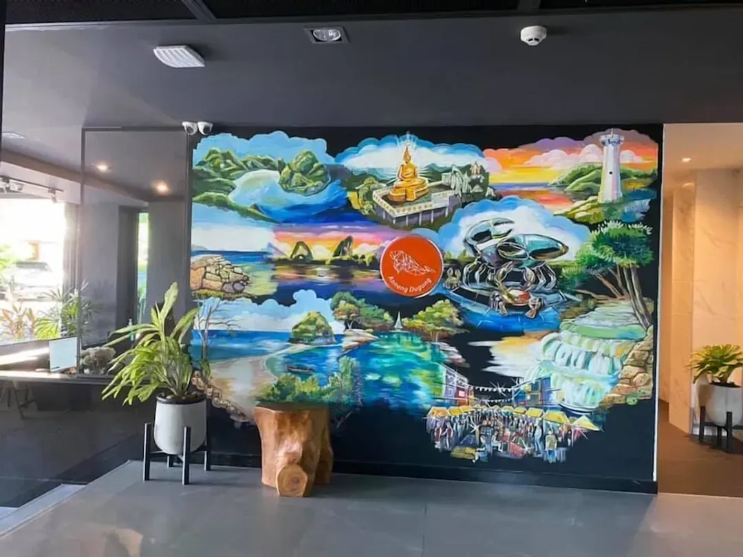 Lobby sitting area