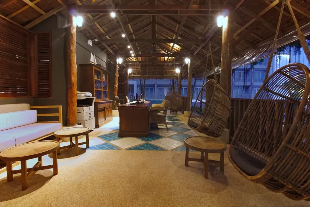 Lobby sitting area